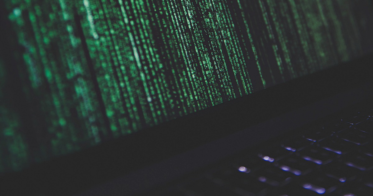 screenshot of a computer running encryption code