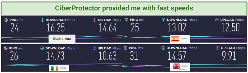 Speeds — Connect Between Servers Immediately