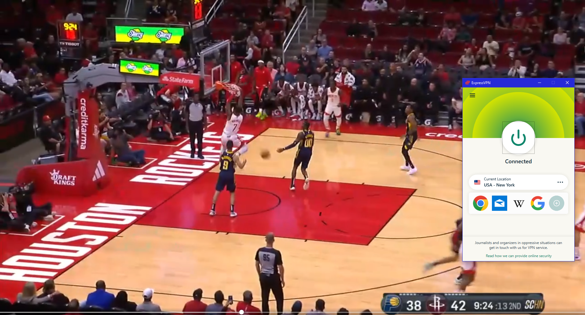 Impressive Speeds for Watching the NBA Live Without Buffering
