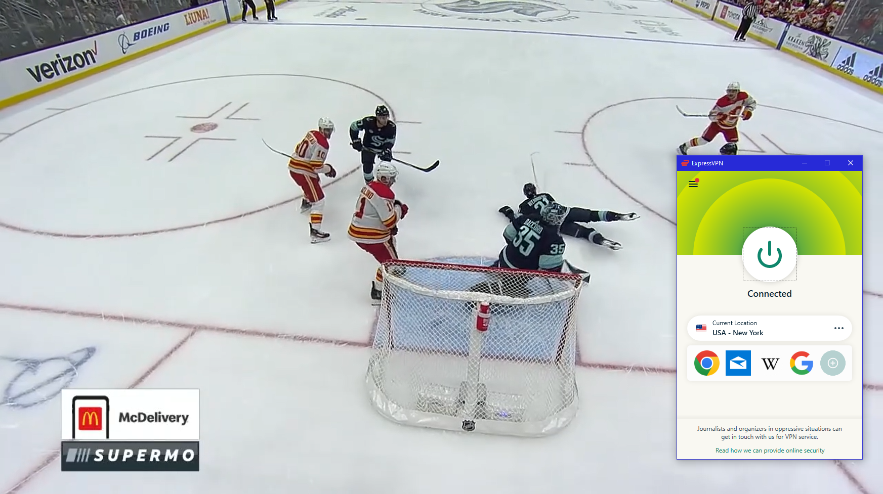 Impressive Speeds for Watching the NHL Live Without Buffering