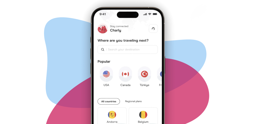 Esim featured markup Holafly