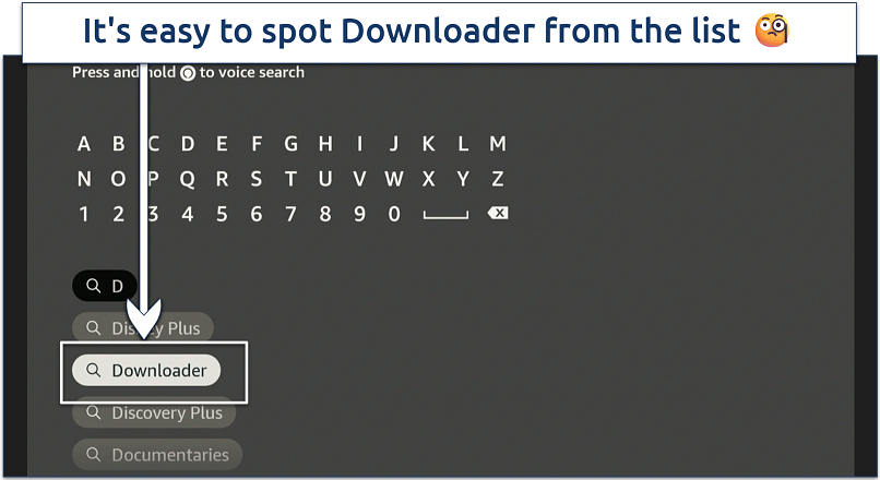 A screenshot showing Downloader and other apps on the Amazon Appstore